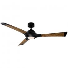 Modern Forms US - Fans Only FR-W1814-60L35MBDK - Woody Downrod ceiling fan