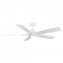 Modern Forms US - Fans Only FR-W2008-60L-27-MW - Mykonos 5 Downrod ceiling fan