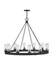 Hinkley 29207BK - Large Single Tier Chandelier