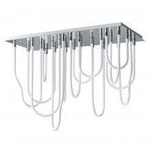 ET2 E24989-PC - Soleil-Flush Mount Chandelier